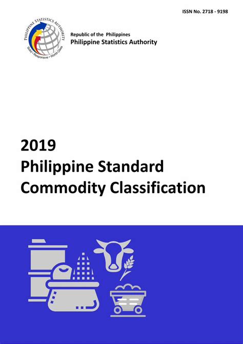 philippine standard commodity classification|Commodity Classification .